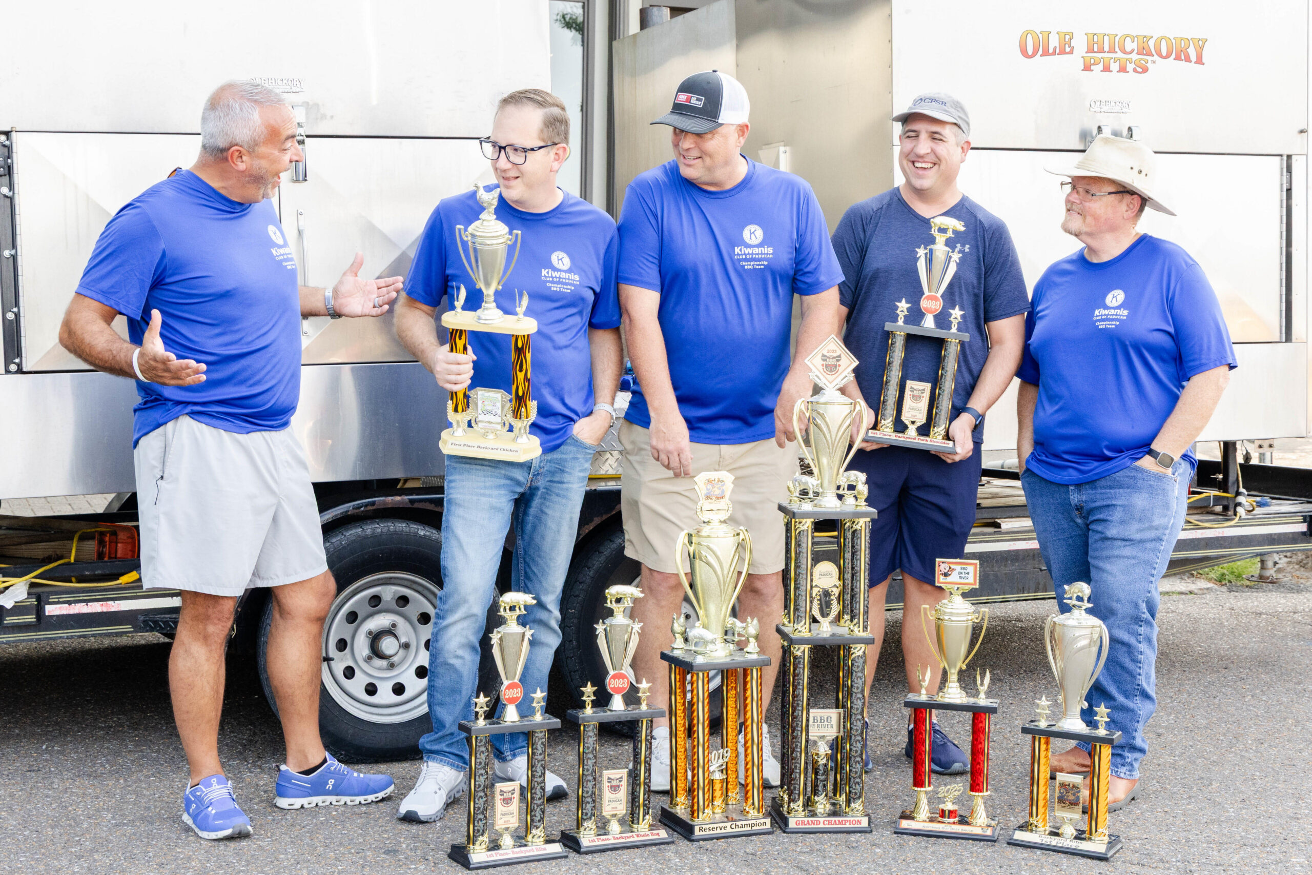 Kiwanis Club of Paducah raising funds through BBQ on the River in Paducah Kentucky